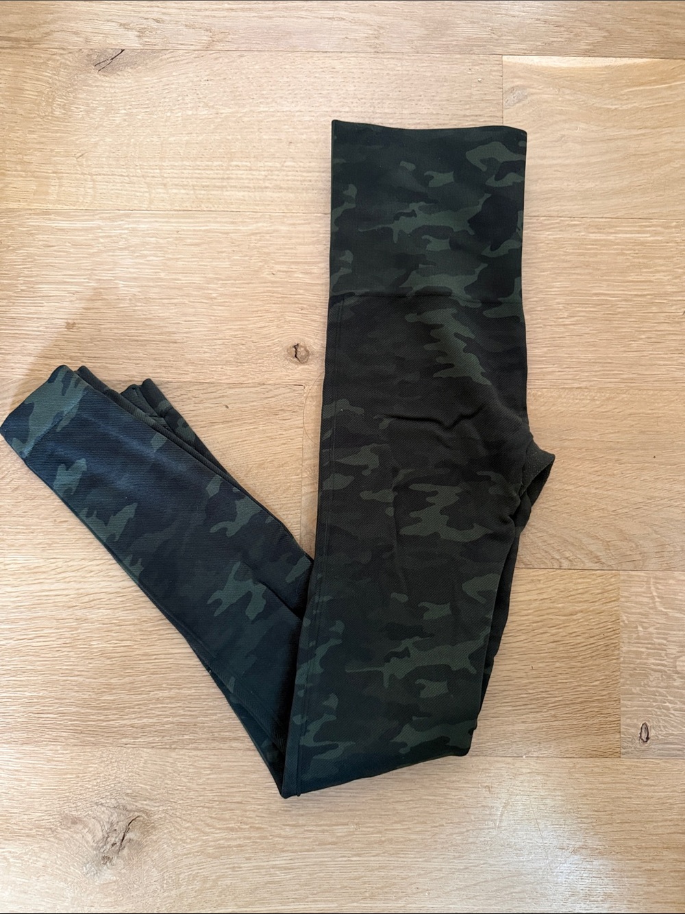 SPANX high waisted camo leggings